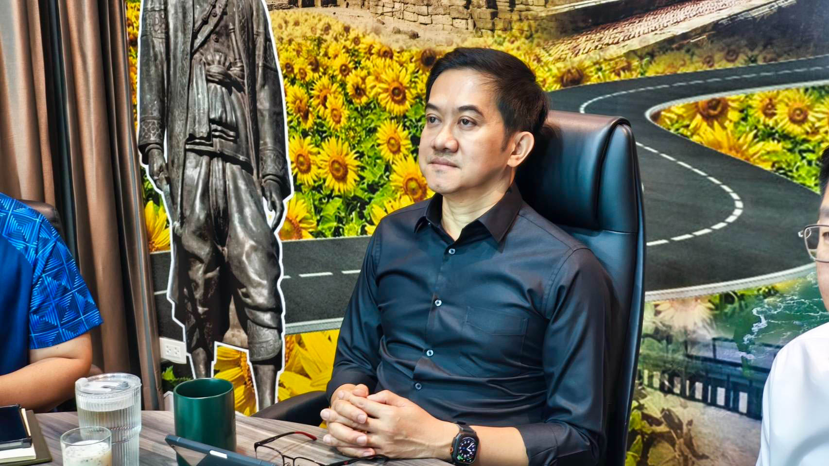 นายเอกนรินทร์ จินทะวงค์ ผู้อำนวยการสำนักงานทางหลวงที่ 11 เป็นประธานในการประชุม Morning Talk ประจำเดือน”มกราคม”